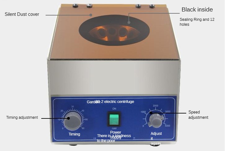 X Medical Lab - Mesin pemisah elektrik, alat Medikal sentrifugal