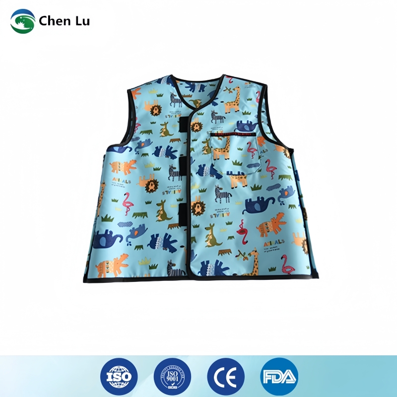 X Medical Lab - Rompi Timbal Pendek Anak 0.5mmpb Desain