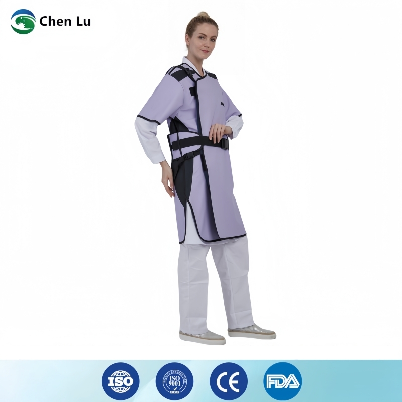X Medical Lab - Jas timbal lengan pendek untuk perlindungan