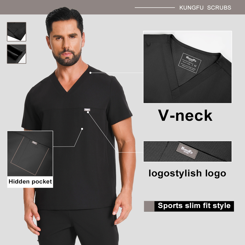 KUNGFU SCRUBS Seragam Bedah Pr - Medical Lab Uniform ulasan dan harga
