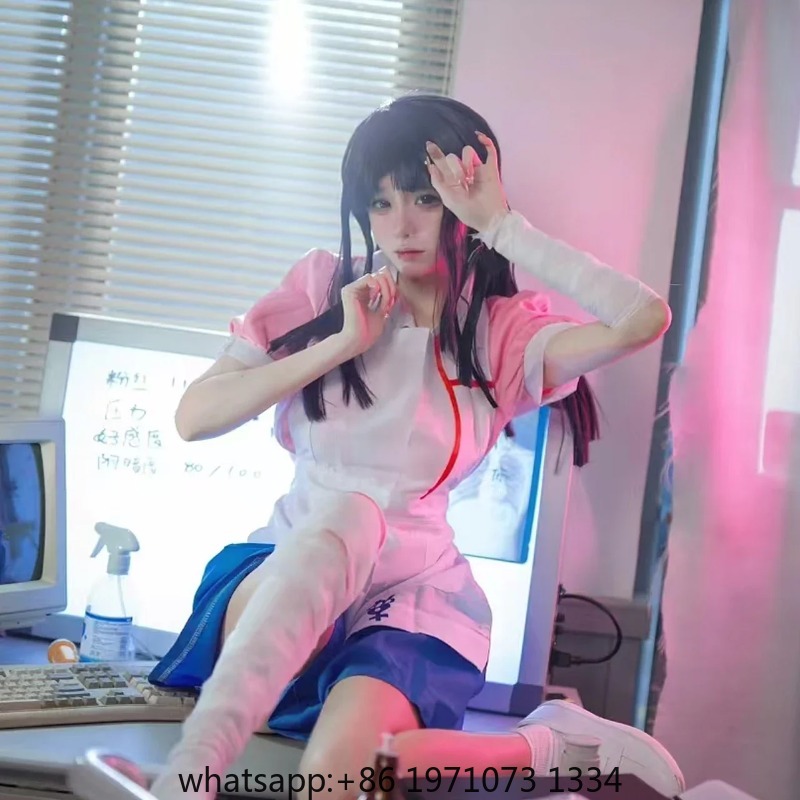 Pakaian Cosplay Danganronpa Mi - Medical Lab Uniform ulasan dan harga