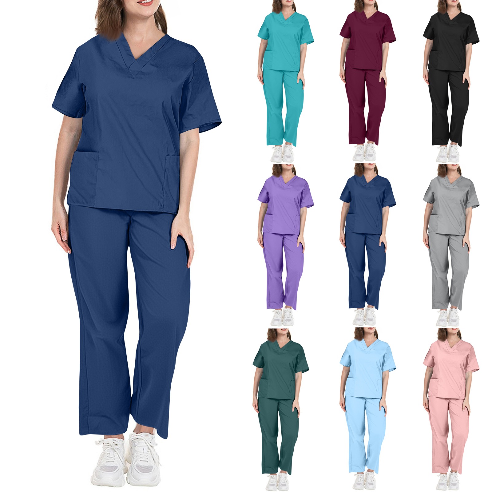 Setelan Jogger Wanita Kostum C - Medical Lab Uniform ulasan dan harga
